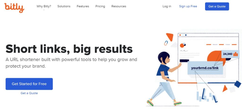 קיצור קישורים bitly